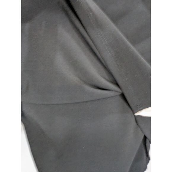 Ralph Lauren Black and White Draped Waist Sleeveless Sheath Dress Size 12 - Picture 6 of 8